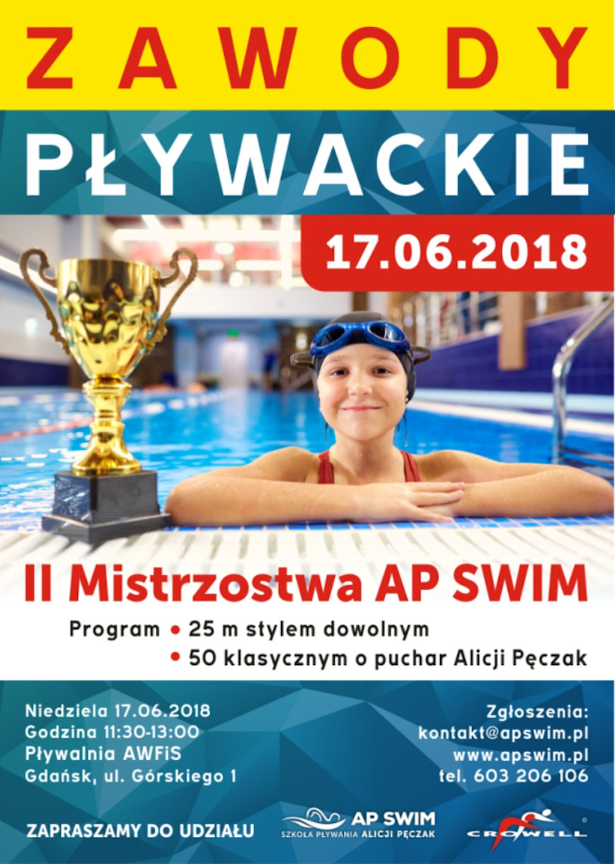 Zawody Pływackie II Mistrzostwa AP SWIM.